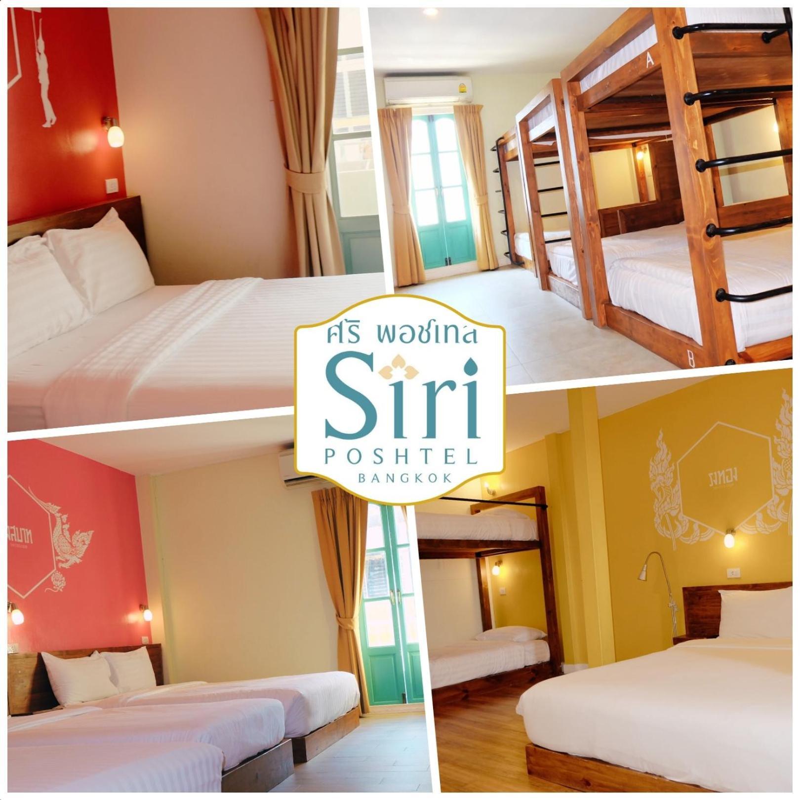 Siri Poshtel Bangkok Hostel Exterior foto